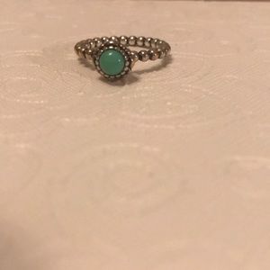 Retired Pandora Birthday Bloom Ring size 52 Dec.